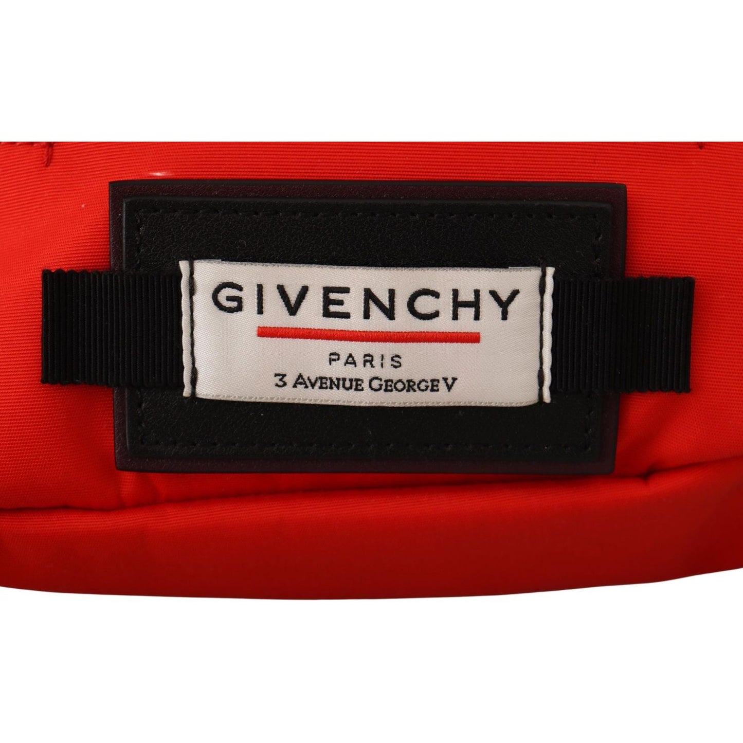 Givenchy Elegant Large Bum Belt Bag in Red and Black 3615208299117
