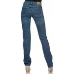 Ungaro Fever Blue Cotton Women Jeans UN-8219-W28