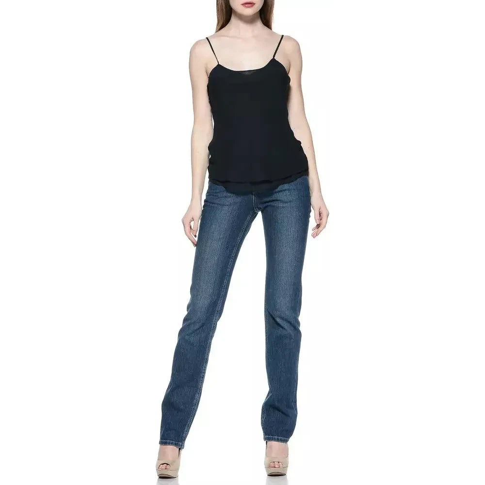 Ungaro Fever Blue Cotton Women Jeans UN-8219-W28