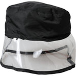 Dolce & Gabbana Black Polyester Plastic Bucket Hat Men HAT9542-59