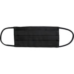 Dolce & Gabbana Black 100% Silk Adjustable Necktie Face Mask KRA3271