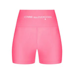 Comme Des Fuckdown Pink Polyester Short CO-13588-S