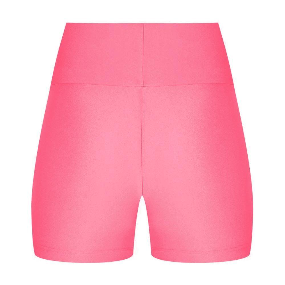 Comme Des Fuckdown Pink Polyester Short CO-13588-S