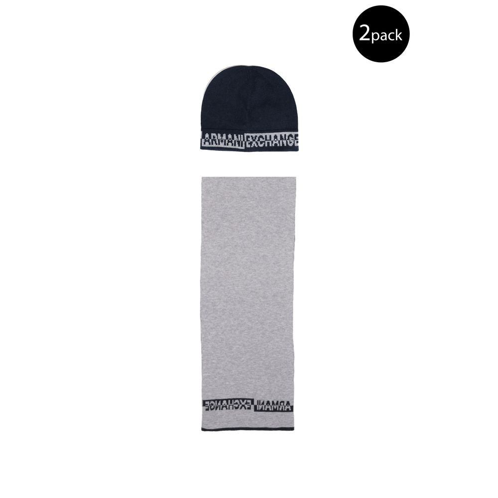 Armani Exchange Blue Polyamide Scarf AREX-14716400010