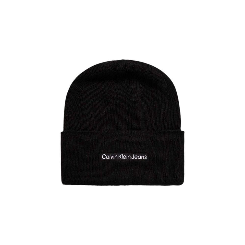 Calvin Klein Jeans Black Cotton Caps Baseball Hat CA-15666700009-UNI