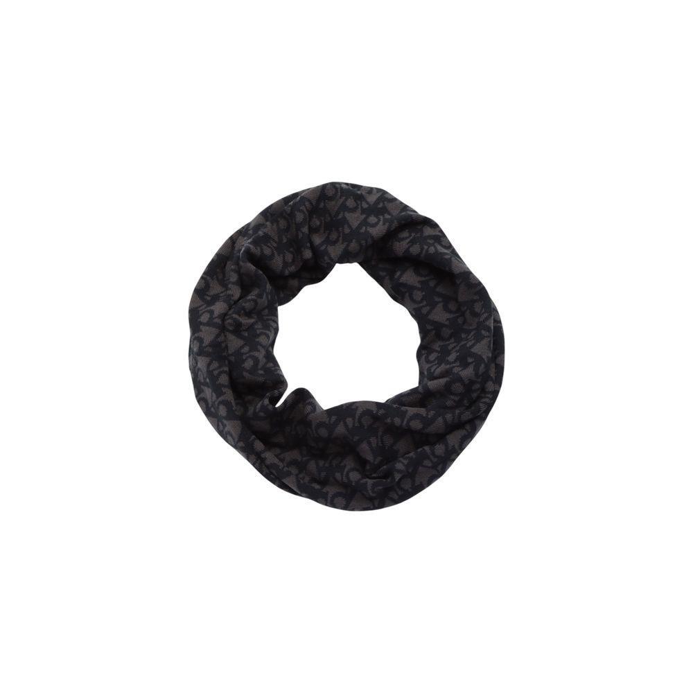 Calvin Klein Jeans Black Recycled Polyester Scarf CAKLJE-16491500009