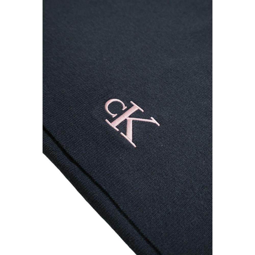 Calvin Klein Black Recycled Polyester Scarf CA-15183700009-ONE SIZE