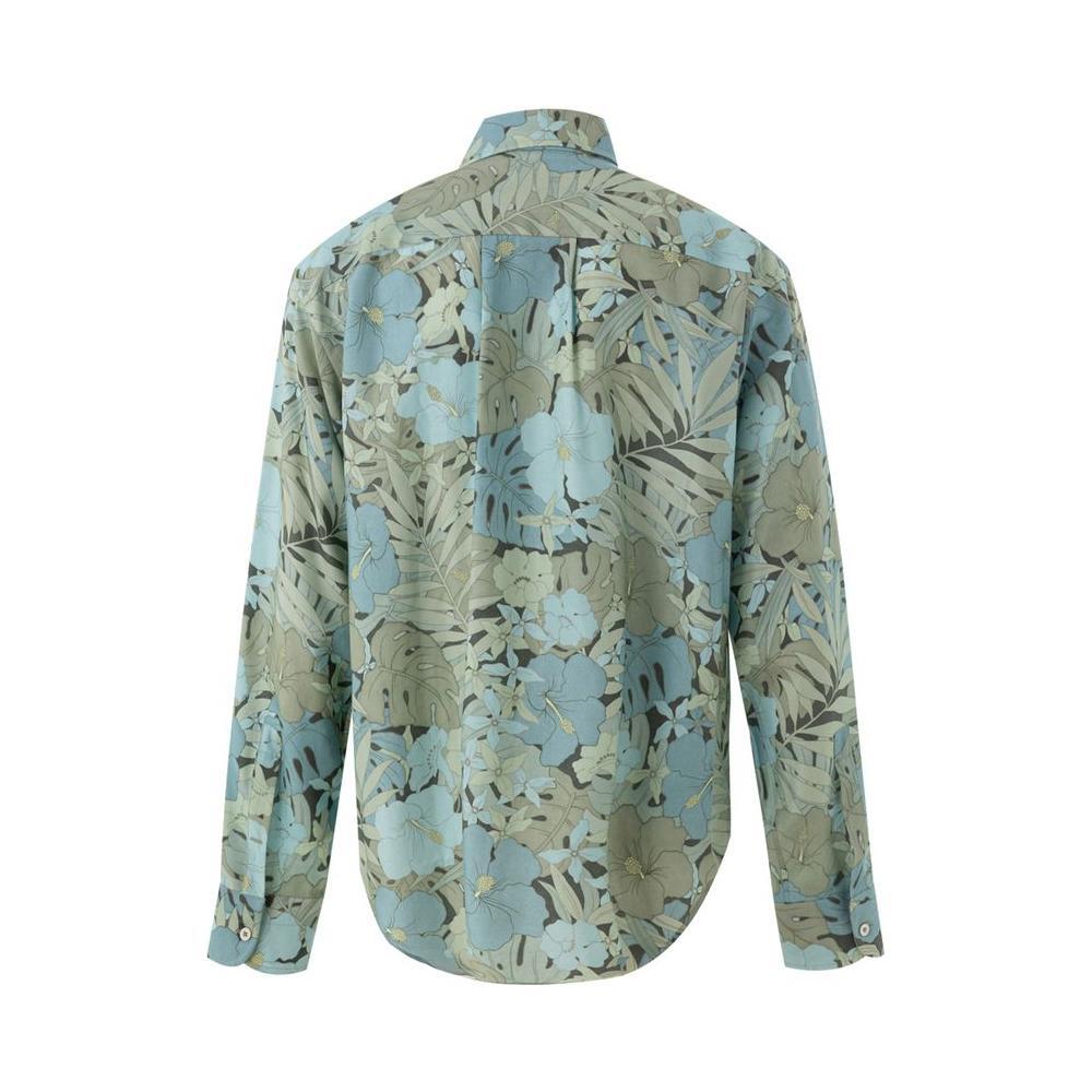 Tom Ford Blue Lyocell Shirt TO-921420051436-IT39 | M