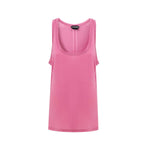Tom Ford Pink Silk Tank Top TO-8634675-IT38|XS