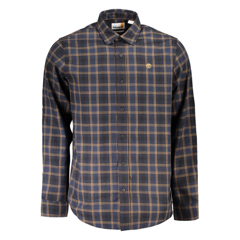Timberland Blue Cotton Shirt TI-31668-S