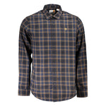 Timberland Blue Cotton Shirt TI-31668-S
