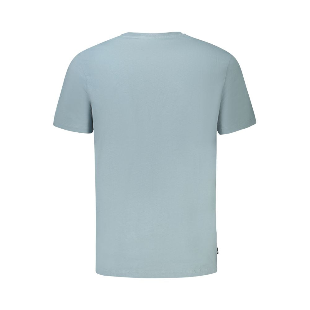 Timberland Light Blue Organic Cotton Men T-Shirt TI-35511-S