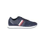 Tommy Hilfiger Blue Polyester Men Sneaker TO-37926-EU40/US7
