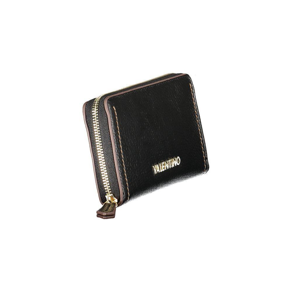 Mario Valentino Black Polyethylene Women Wallet VA-38279