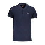 Tommy Hilfiger Blue Cotton Polo Shirt TO-30540-M