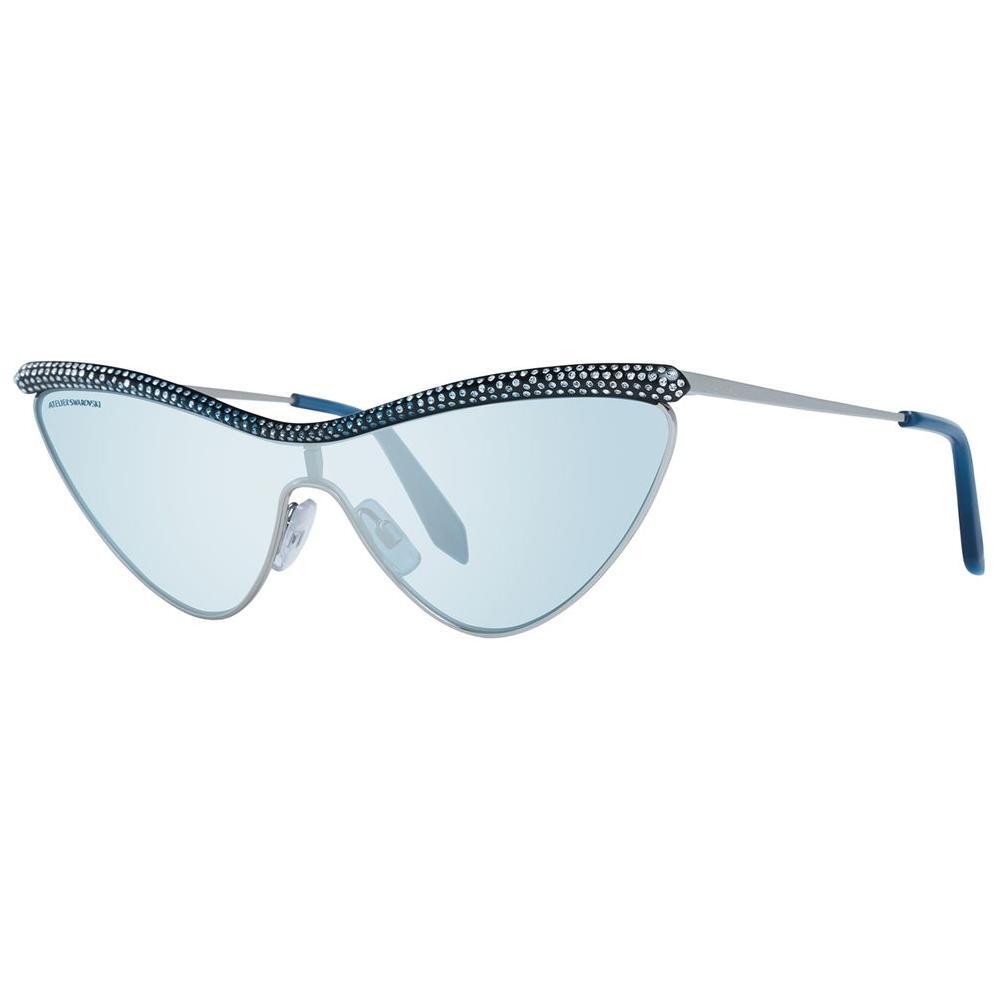 Atelier Swarovski Gray Metal Sunglasses ASSK0239P16W00AC