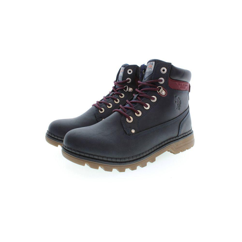 U.S. POLO ASSN. Blue Polyester Boot US-15450-EU41/US8