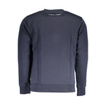 La Martina Blue Cotton Sweater LA-17165-S