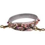 Dolce & Gabbana Multicolor Embellished Handbag Shoulder Strap WMB529