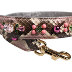 Dolce & Gabbana Multicolor Embellished Handbag Shoulder Strap WMB529