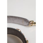 Dolce & Gabbana Multicolor Embellished Handbag Shoulder Strap WMB529
