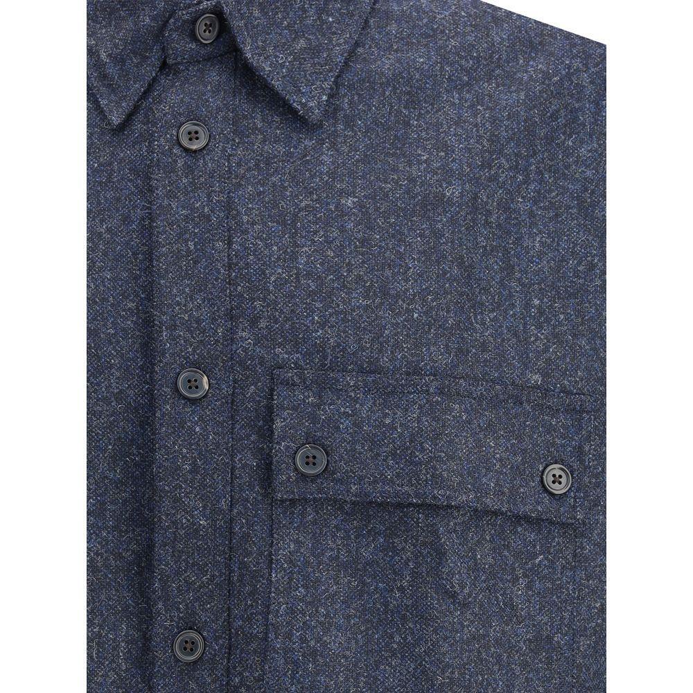 Thom Browne Wool Oversized Shirt TH-MWL420A05385415-2