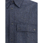 Thom Browne Wool Oversized Shirt TH-MWL420A05385415-2