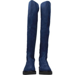 Stuart Weitzman Blue Leather Over The Knee ST-8547267084553-EU35/US5
