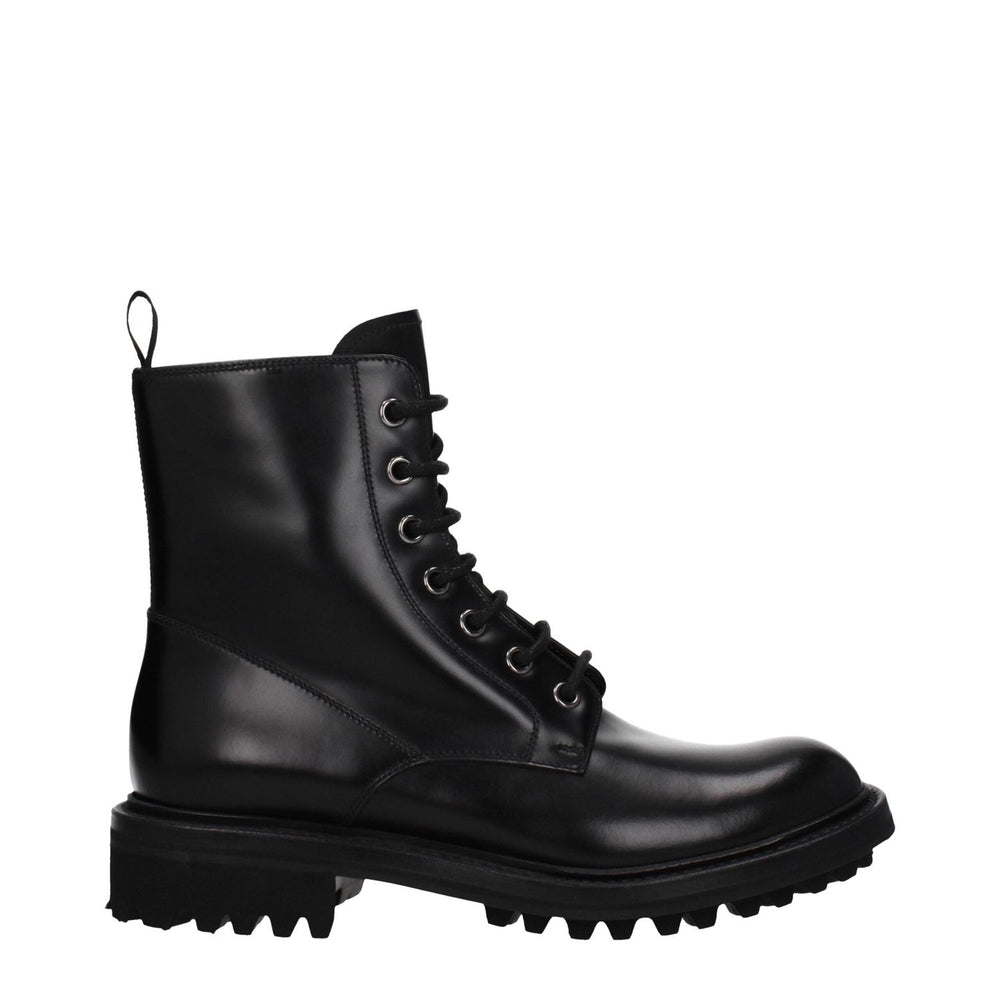 Church's Black Leather Ankle Boots CH-8597735866633-EU36/US6