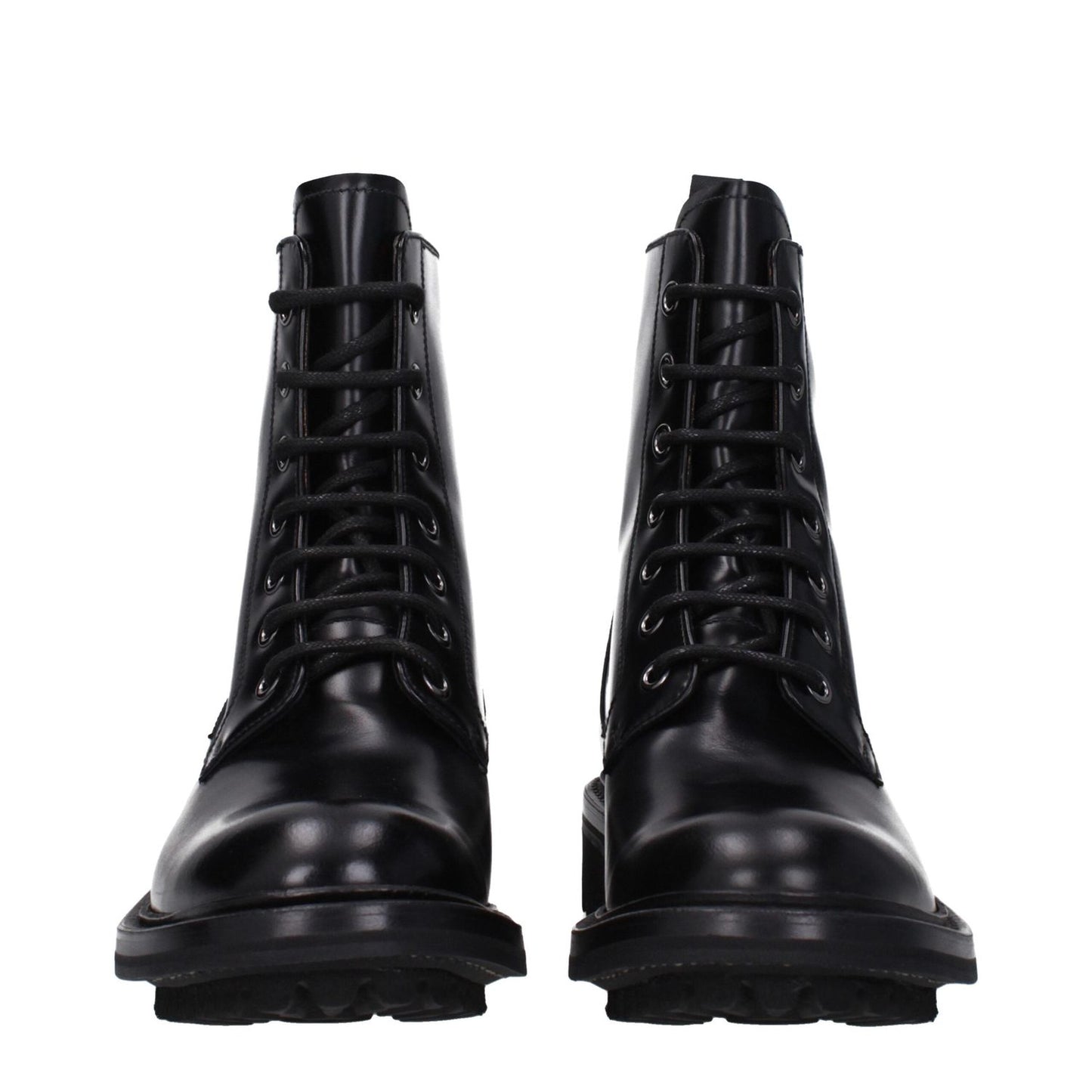 Church's Black Leather Ankle Boots CH-8597735866633-EU36/US6