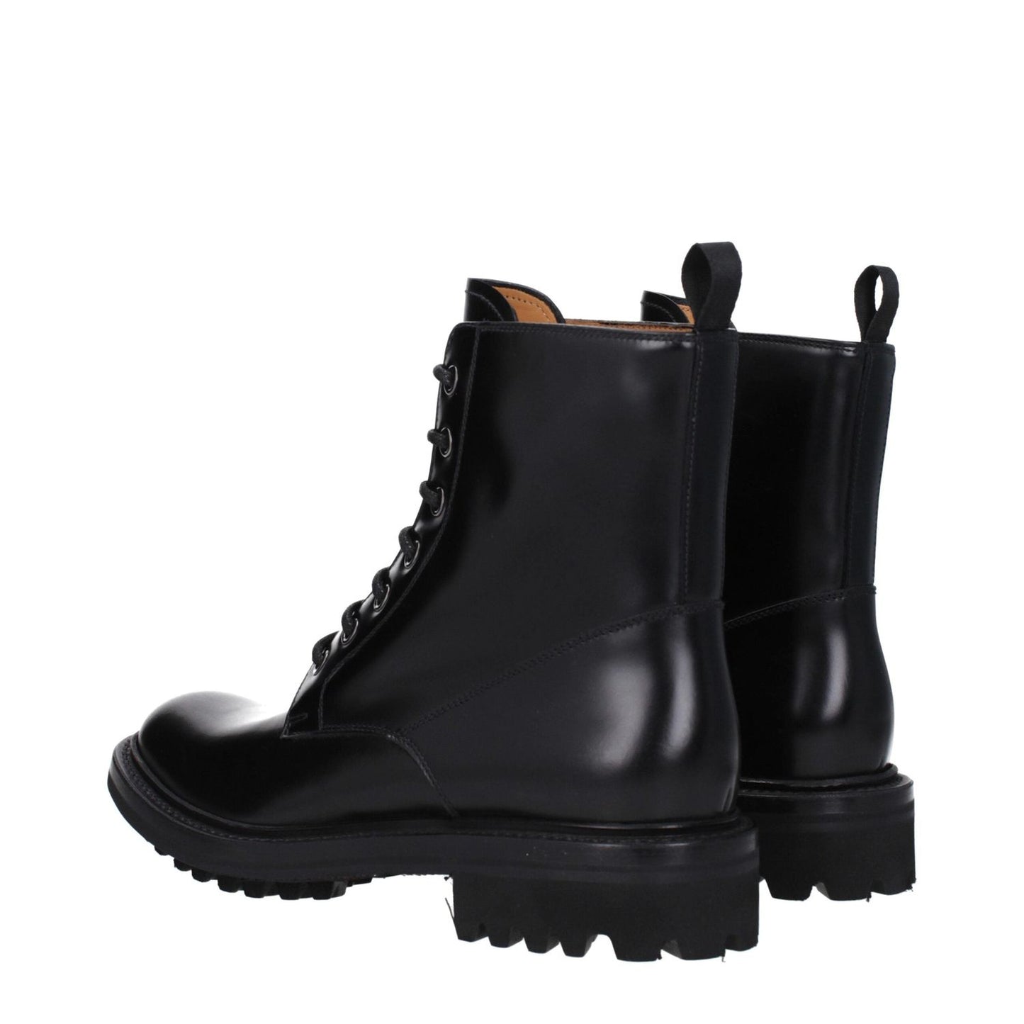 Church's Black Leather Ankle Boots CH-8597735866633-EU36/US6
