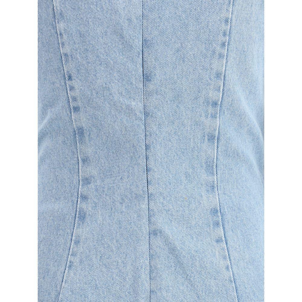 Magda Butrym Denim mini Dress MA-182725LIGHTBLUE-IT38 | S