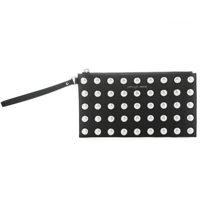 Michael Kors Brown Leather Clutch Bag