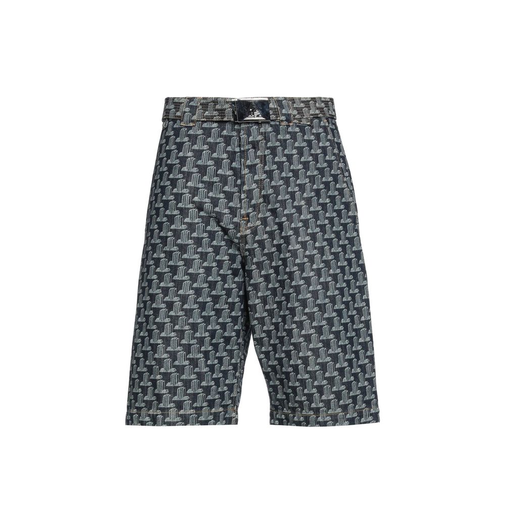 Lanvin Blue Cotton Knee Length
