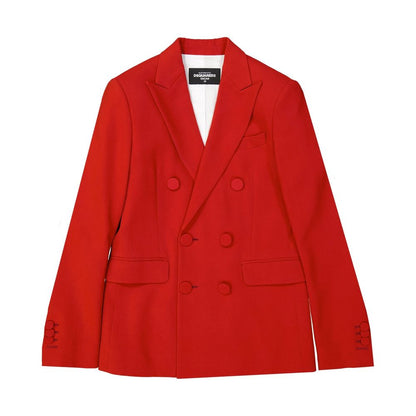 Dsquared² Multicolor Viscose Full-Length Jacket