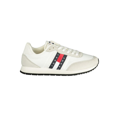 Tommy Hilfiger White Polyurethane Men Sneaker 1728,67403481248,Athletic - Sneakers - Shoes,EU40/US7,EU41/US8,EU42/US9,EU43/US10,EU44/US11,EU45/US12,EU46,Men,New with tags,Shoes,Sneakers - Shoes,Tommy Hilfiger,White