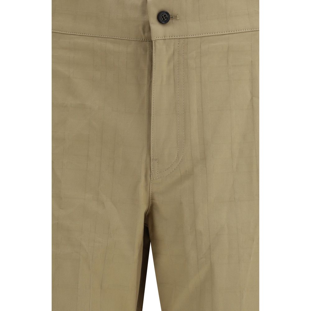 Burberry Beige Cotton Casual Pants 1728,72470364320,Beige,Burberry,Casual Pants - Pants - Clothing,Clothing,IT48 | M,IT50 | L,Men,New with tags,Pants - Clothing