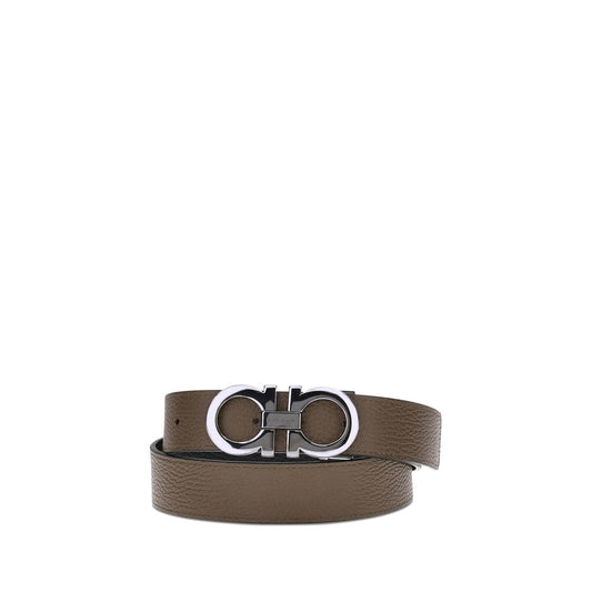 Ferragamo Brown Calf Leather Bos Taurus Regular Belt 100 cm / 40 Inches,105 cm / 42 Inches,110 cm / 44 Inches,115 cm / 46 Inches,1728,72470364320,95 cm / 38 Inches,Accessories,Belts - Accessories,Brown,Ferragamo,Men,New with tags,Regular Belts - Belts - A