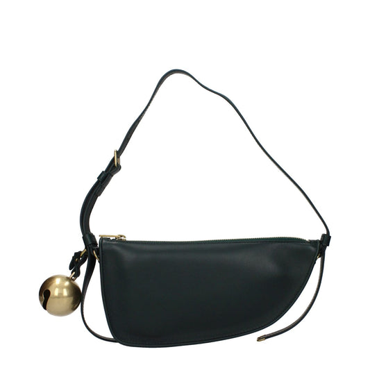 Burberry Green Leather Shoulder Bag 1728,75667636384,Bags,Burberry,Green,New with tags,Shoulder Bags - Bags,Women