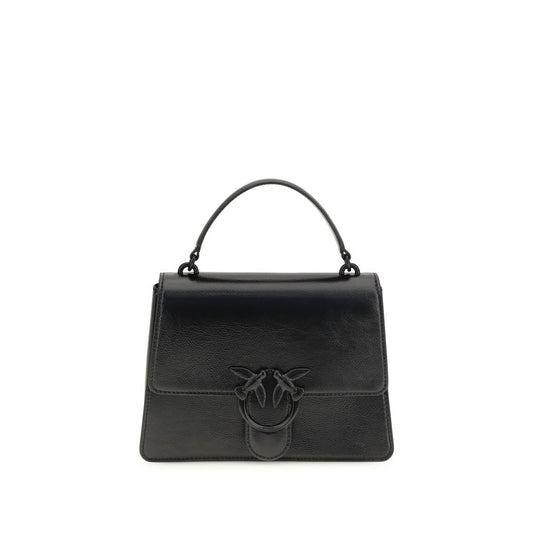 PINKO Black Lamb Ovis Aries Aries Handbag 1728,72470364320,Bags,Black,Handbags - Bags,New with tags,PINKO,Women