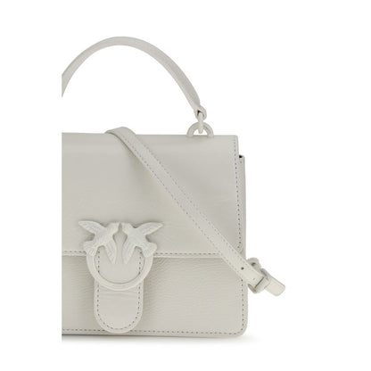 PINKO White Goatskin Handbag 1728,72470364320,Bags,Handbags - Bags,New with tags,PINKO,White,Women