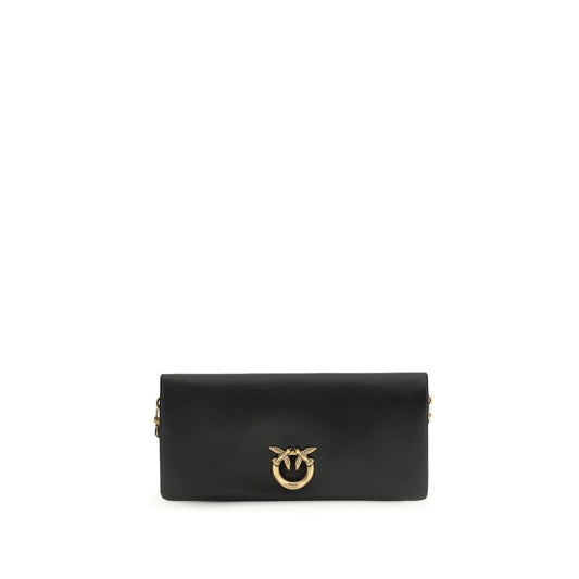 PINKO Black Calf Leather Bos Taurus Clutch Bag 1728,72470364320,Bags,Black,Clutch Bags - Bags,New with tags,PINKO,Women