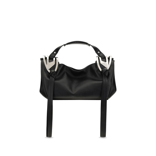 Diesel Black Calf Leather Bos Taurus Handbag 1728,72470364320,Bags,Black,Diesel,Handbags - Bags,New with tags,Women