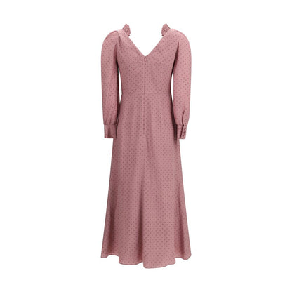 Alessandra Rich Multicolor Silk Casual Dress