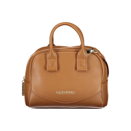 Mario Valentino Brown Polyethylene Handbag