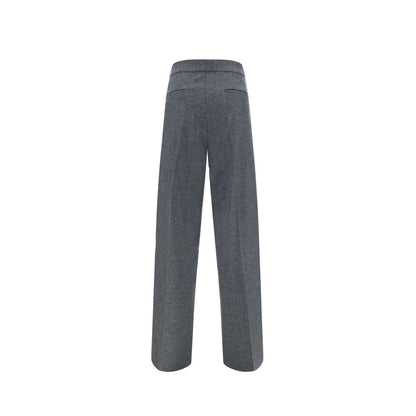 Jil Sander Gray Wool Dress Pants