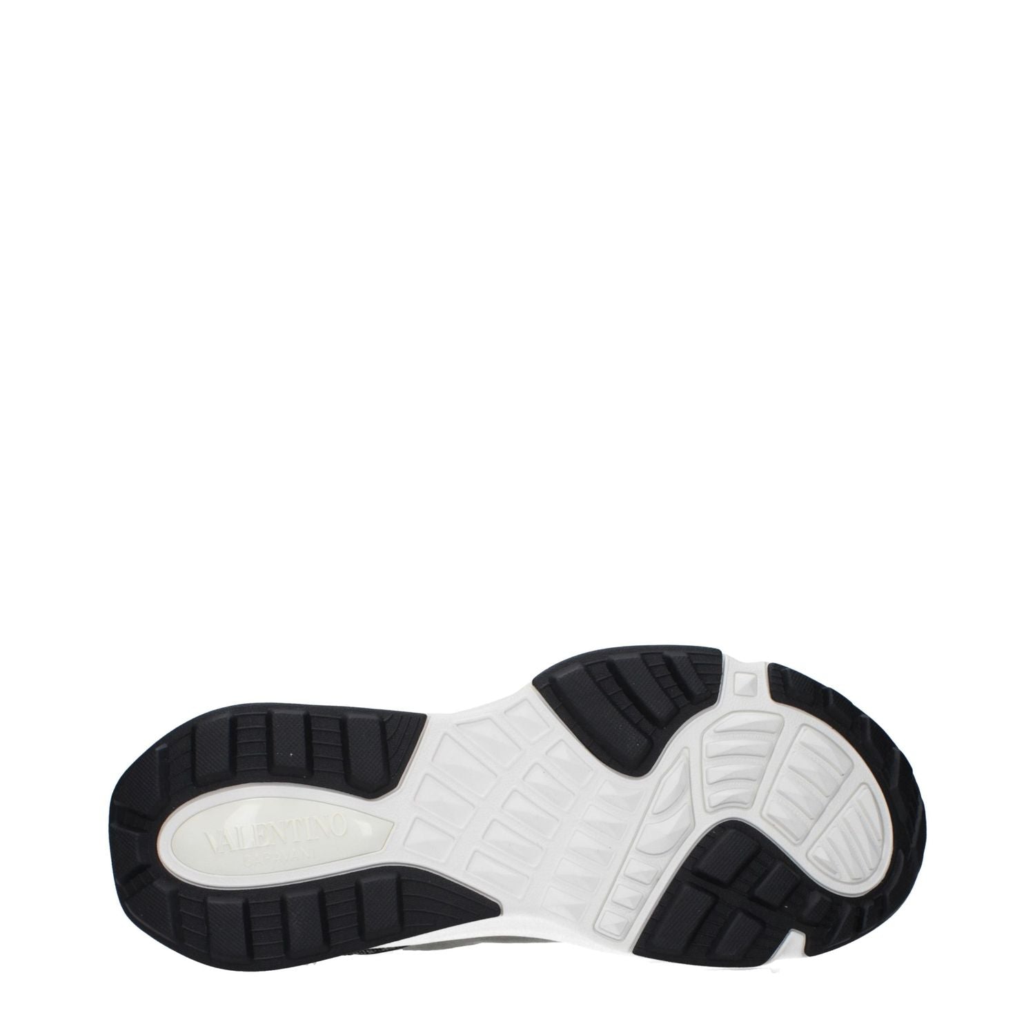 Valentino Garavani Gray Fabric Athletic Sneakers