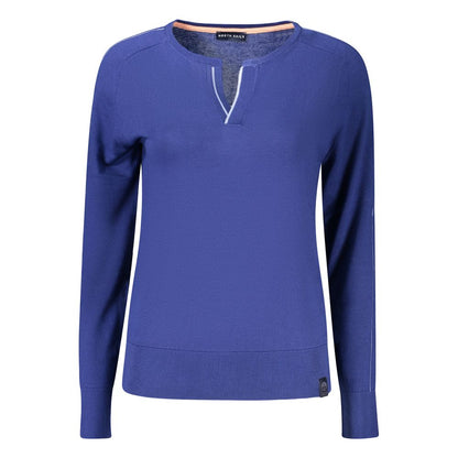 North Sails Blue Cotton Sweatshirt