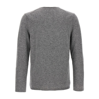Comme Des Garçons Gray Wool Cardigan