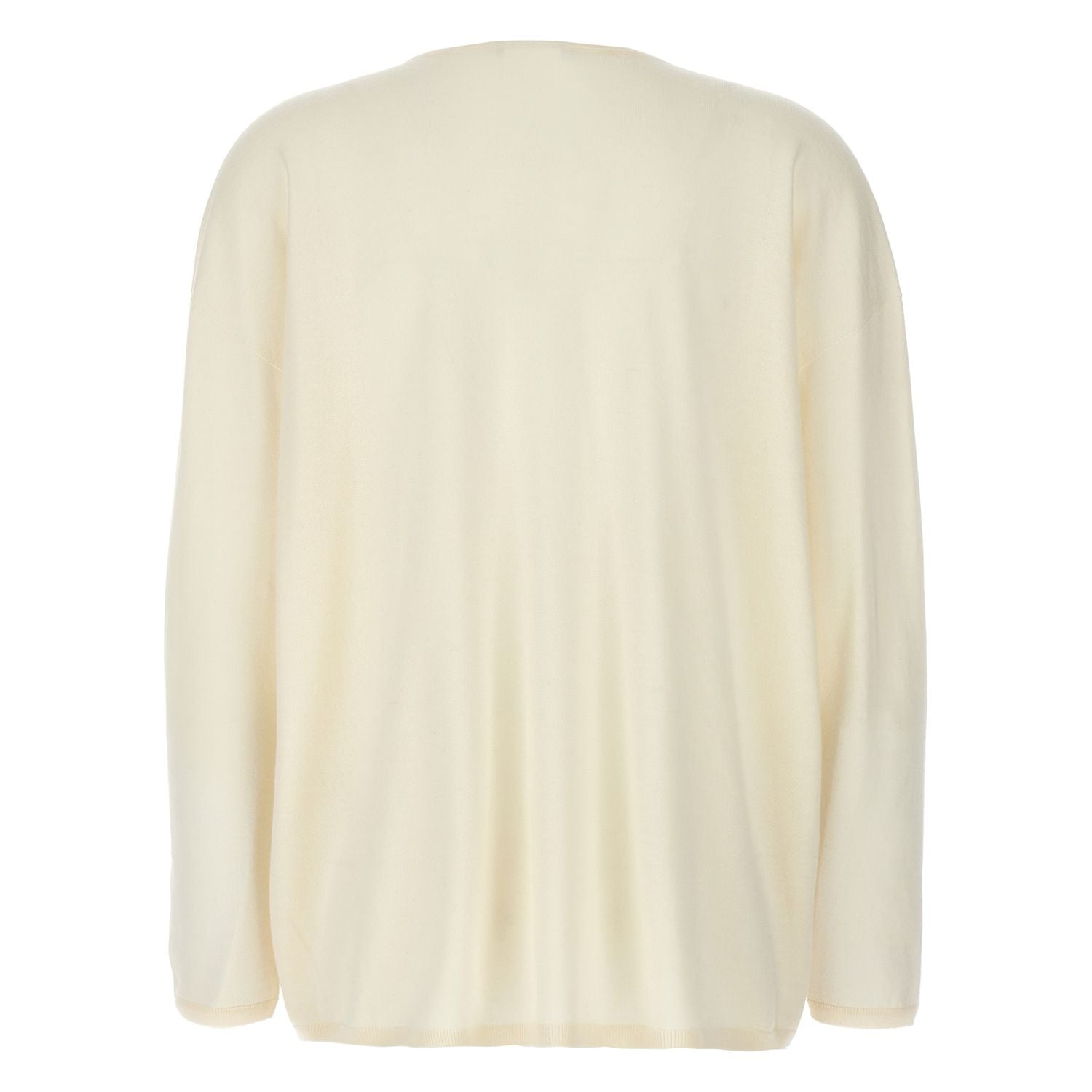Max Mara White Cashmere Cardigan